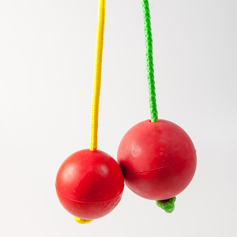 K-9 高弹力实心橡胶绳球-警犬训练器材厂家 _警犬训练用品_工作犬训练用品-南京开久警犬装备