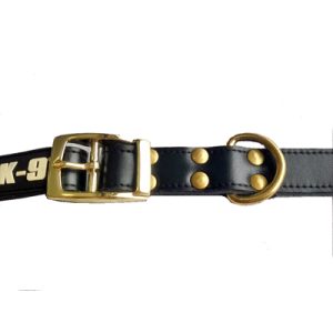 K-9 软牛皮脖圈-警犬训练器材厂家 _警犬训练用品_工作犬训练用品-南京开久警犬装备