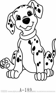 狗简笔画(狗简笔画 简单 可爱)-警犬训练器材厂家 _警犬训练用品_工作犬训练用品-南京开久警犬装备