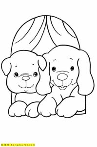 最简单的狗的简笔画_狗的简笔画 *** 大全 可爱 简单-警犬训练器材厂家 _警犬训练用品_工作犬训练用品-南京开久警犬装备