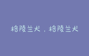 格陵兰犬，格陵兰犬和哈士奇的区别-警犬训练器材厂家 _警犬训练用品_工作犬训练用品-南京开久警犬装备