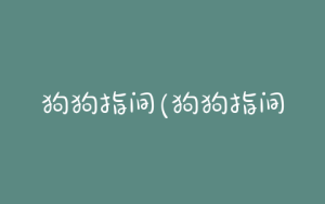狗狗指间(狗狗指间炎用什么药膏)-警犬训练器材厂家 _警犬训练用品_工作犬训练用品-南京开久警犬装备