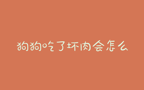 狗狗吃了坏肉会怎么样 - 警犬训练器材厂家 _警犬训练用品_工作犬训练用品-南京开久警犬装备-警犬训练器材厂家 _警犬训练用品_工作犬训练用品-南京开久警犬装备
