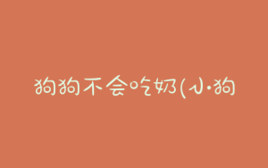 狗狗不会吃奶(小狗狗刚断奶吃什么好)-警犬训练器材厂家 _警犬训练用品_工作犬训练用品-南京开久警犬装备