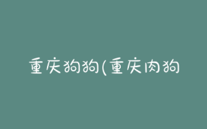 重庆狗狗(重庆肉狗批发市场)-警犬训练器材厂家 _警犬训练用品_工作犬训练用品-南京开久警犬装备