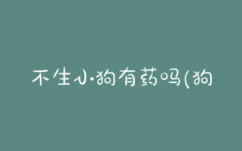 不生小狗有药吗(狗吃什么不生小狗) - 警犬训练器材厂家 _警犬训练用品_工作犬训练用品-南京开久警犬装备-警犬训练器材厂家 _警犬训练用品_工作犬训练用品-南京开久警犬装备